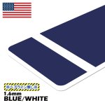 画像1: アメリカ製2層板  (青/白) 600×600×1.6mm (ヘアライン無し) (1)