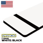 画像1: アメリカ製2層板  (白/黒) 600×600×1.6mm (1)